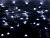 Светодиодная гирлянда нить Объемная 180 холодных белых LED ламп 13.5 м, черный ПВХ, диммер, управление с телефона, IP44, Kaemingk (Lumineo)