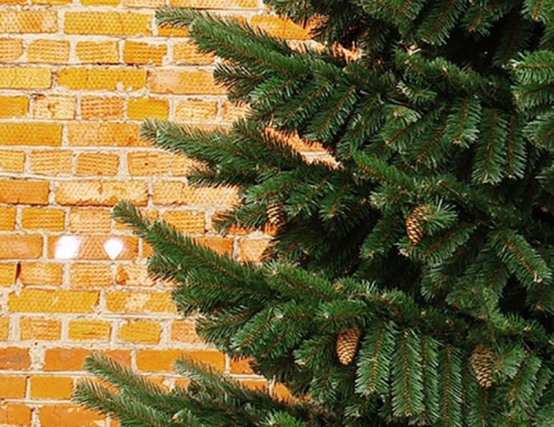 Искусственная елка Лесная Сказка 3 м с шишками, ПВХ, Winter Deco в интернет-магазине VsemPodarok.com фото 2