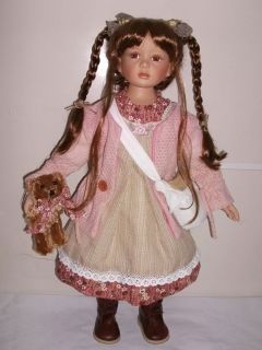 Кукла фарфоровая Глория, 66 см