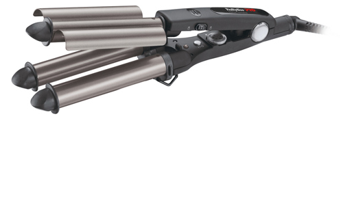 Щипцы тройные BaByliss Triple Barrel Waver 22/19/22 мм, 125 Вт
