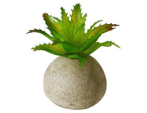 Искусственное растение "Крошка суккулент" в горшке, пластик, 7 см, Boltze фото 2