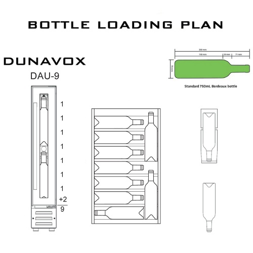 Винный шкаф Dunavox DAU-9.22 фото 3