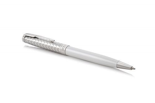 Parker Sonnet Premium - Metal&Pearl PGT CT, шариковая ручка, M, BL фото 2