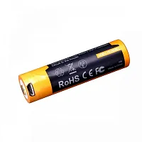 Аккумулятор 18650 Fenix ARB-L18 2600U mAh с разъемом для USB