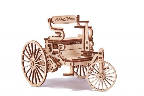 Механический 3D-пазл из дерева Wood Trick Первый автомобиль
