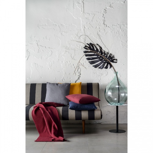 Подушка декоративная из хлопка фактурного плетения из коллекции essential, 45х45 см Tkano фото 8
