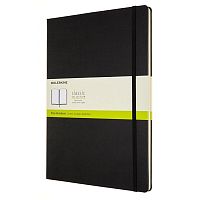 Блокнот Moleskine Classic A4, 192 стр., черный, нелинованный