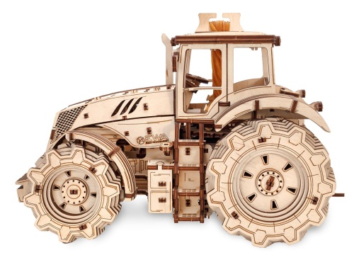 Конструктор деревянный 3D EWA Трактор фото 9