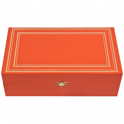Набор из 6-ти колец для салфеток "Заяц" в подарочной оранжевой коробке фото 3