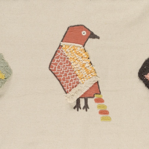 Ковер из хлопка в этническом стиле с орнаментом Птицы из коллекции ethnic, 160х230 см фото 4