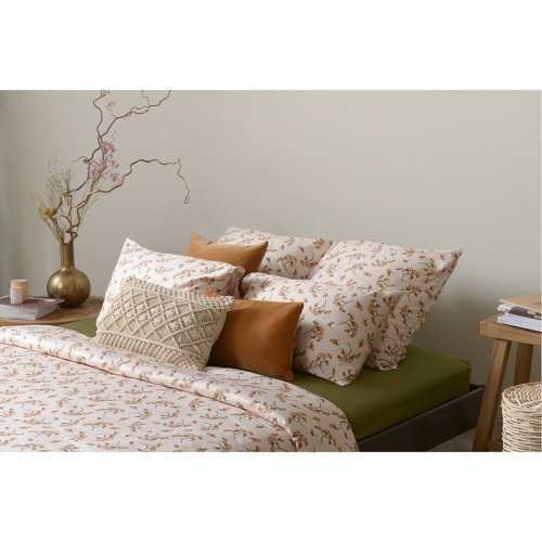 Комплект постельного белья из сатина с принтом "Степное цветение" из коллекции prairie фото 5
