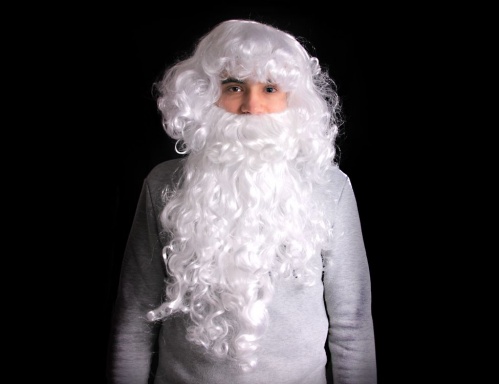 "Борода-усы-парик" для Деда Мороза,