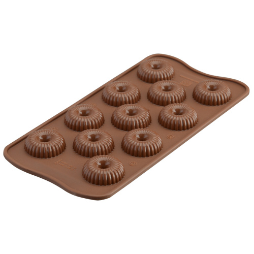 Форма для приготовления конфет choco crown 11 х 21 см силиконовая фото 6