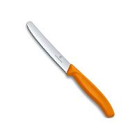 Нож Victorinox для томатов и сосисок лезвие 11 см волнистое