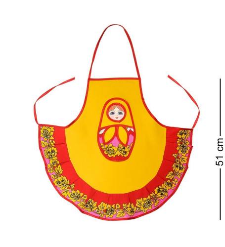ТК-218 Фартук «Матрешка» детский в асс. (желтый) - Вариант A