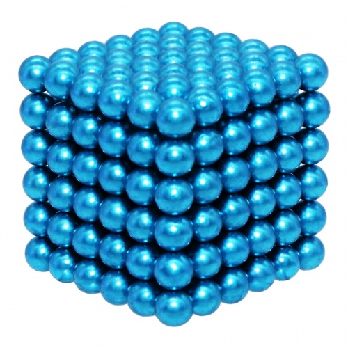 Головоломка магнитная Magnetic Cube 216 шариков, 5 мм (Неокуб) фото 2