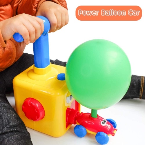 Игровой набор BALLOON CAR (машинка, воздушные шары, насос) Желтый, зеленый фото 2