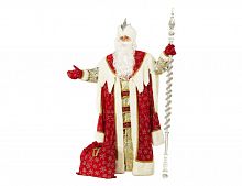 Костюм Деда Мороза Королевский, размер 54-56, Батик
