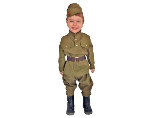 Детская военная форма "Солдат", Бока