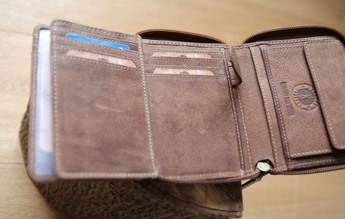 Бумажник Klondike Dylan, коричневый, 10,5x13,5 см фото 15
