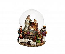 Снежный шар уотерболл "Святое семейство", 9x7x8.5 см, полистоун, Sigro