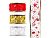 Лента для декорирования БАНТОВАЯ узорчатая, 4х270 см, разные модели, Новогодняя сказка