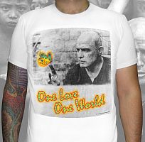 Мужская футболка"ONE LOVE, ONE WORLD"