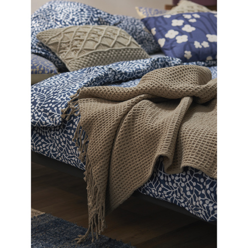 Комплект постельного белья темно-синего цвета с принтом Спелая смородина из коллекции scandinavian touch, 150х200 см фото 12