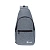 Рюкзак Torber с одним плечевым ремнем, серый, 33х17х6 см