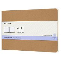 Блокнот для рисования Moleskine Art Cahier Sketch Album Large, 88 стр.,бежевый