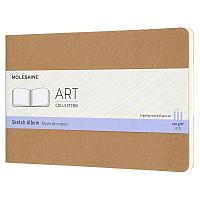 Блокнот для рисования Moleskine Art Cahier Sketch Album Large, 88 стр.,бежевый