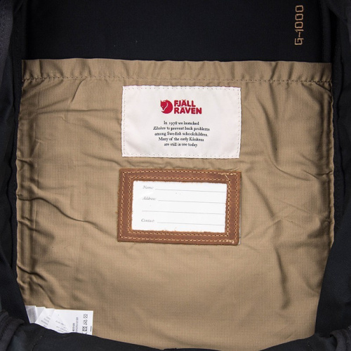 Рюкзак Fjallraven Kanken No. 2 Black Edition, черный, 27х13х38 см, 16 л фото 5