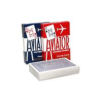 Карты "Аviator Jumbo Index Red & Blue"