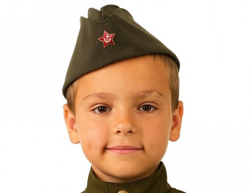 Детская военная форма Солдат, цвет коричневый, Батик фото 2