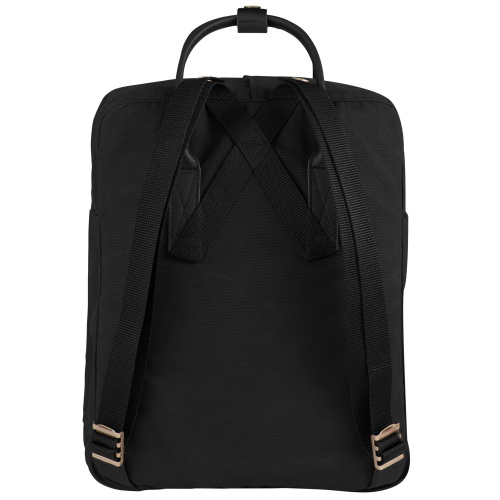 Рюкзак Fjallraven Kanken No. 2 Black Edition, черный, 27х13х38 см, 16 л фото 5