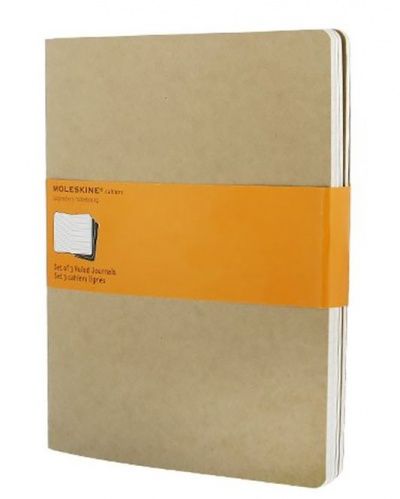Набор 3 блокнота Moleskine Cahier Journal XL