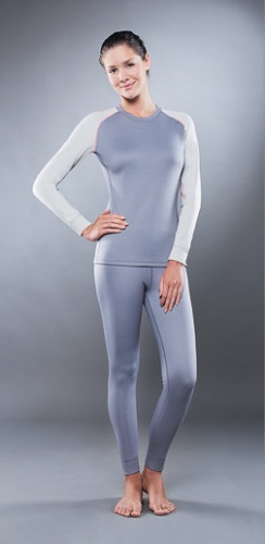 Комплект женского термобелья Guahoo: рубашка + лосины (561 S-GY / 561 P-GY) фото 2
