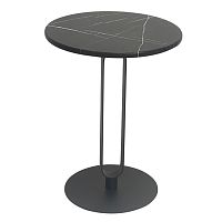 Столик кофейный svein, D40х54 см, черный