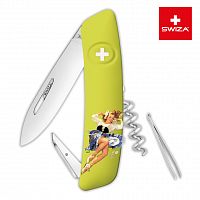 Швейцарский нож SWIZA D01 LE Spring 2018, 95 мм, 6 функций (подар. упак.)