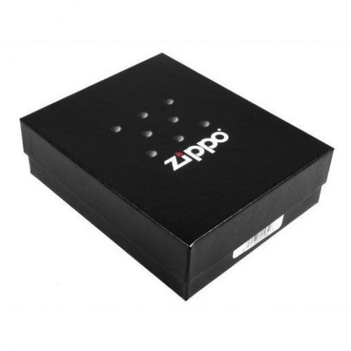 Зажигалка ZIPPO Classic с покрытием Brushed Chrome, латунь/сталь, серебристая, матовая, 36x12x56 мм, 29102 фото 2