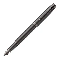 Parker IM Professionals - Monochrome Titanium, перьевая ручка, F, подарочная коробка