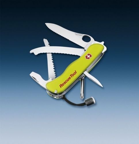 Нож Victorinox Rescue Tool One Hand, 111 мм, 14 функций,, 0.8623.MWN фото 4