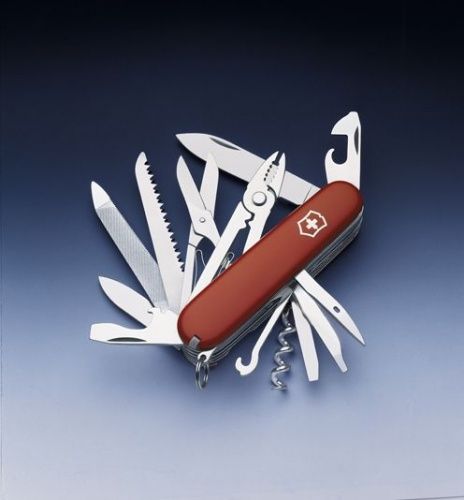 Нож Victorinox Handyman, 91 мм, 24 функции, красный фото 2