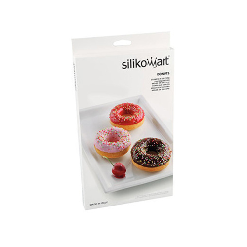 Форма для приготовления пончиков donuts 17 х 30 см силиконовая фото 3