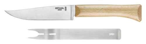 Набор ножей для резки сыра Opinel Cheese set (нож+ вилка), дерев. рукоять, нерж, сталь, кор. 001834 фото 5