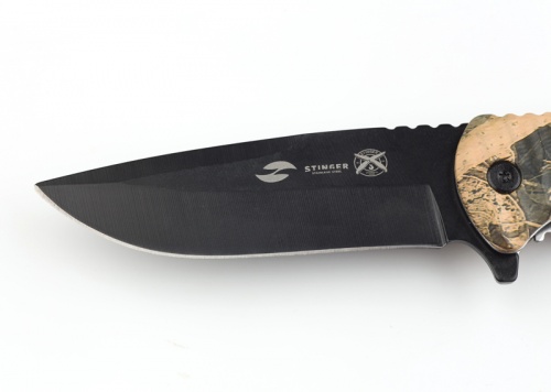 Нож STINGER, 92 мм, камуфляж фото 4