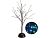 Светящееся деревце ОБИТЕЛЬ СВЕТЛЯЧКОВ, 32 разноцветных LED-огня, 40 см, батарейки, Koopman International