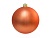 Пластиковый шар матовый, оранжевый, 300 мм, Edelman