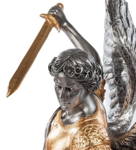 WS- 30 Статуэтка «Михаил Архангел, побеждающий дьявола» фото 4