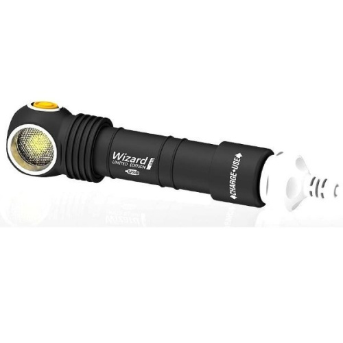 Мультифонарь светодиодный Armytek Wizard WR Magnet USB + 18650,1300 лм и 320 лм, холодный и красный фото 4